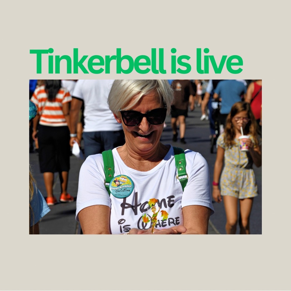 TINKERBELLE is LIVE 🧚🧚😱. LIKE THIS POST TO BE NOTIFIED WHEN I GO LIVE